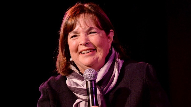 Ina Garten smiling on stage