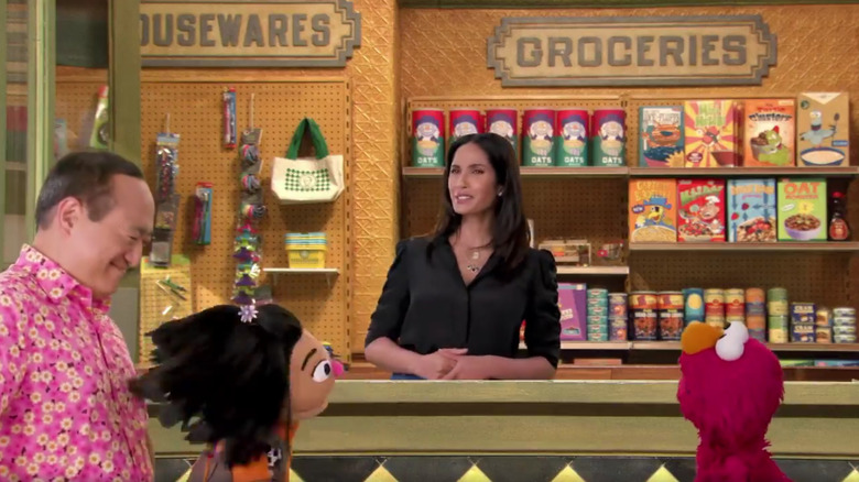 Padma Lakshmi on Sesame Street