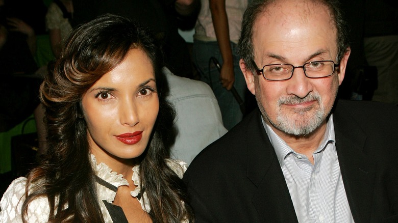 Padma Lakshmi and Salman Rushdie