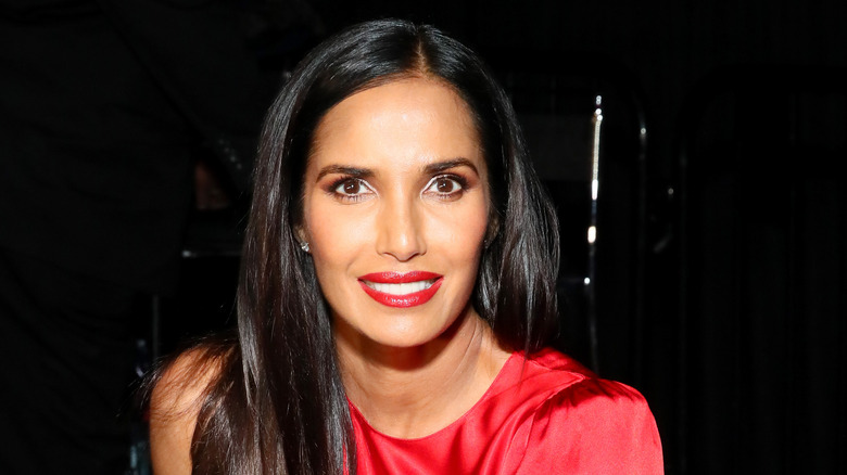 Padma Lakshmi in red