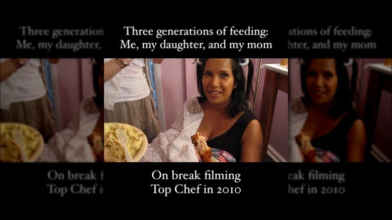 Padma Lakshmi Mother's Day post