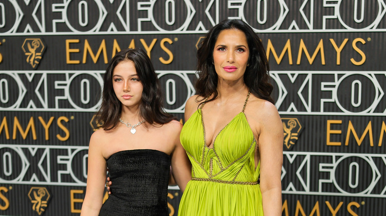 Padma Lakshmi and her daughter Krishna