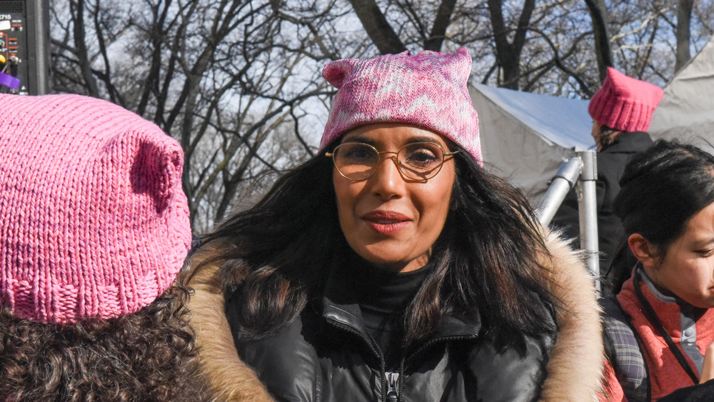 Padma Lakshmi of Top Chef at the Women's March