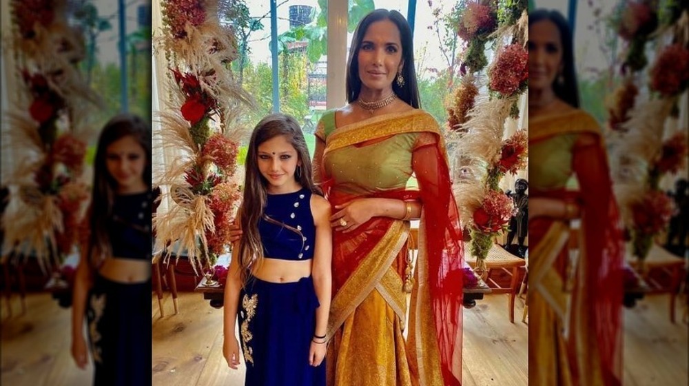 Padma Lakshmi of Top Chef and daughter