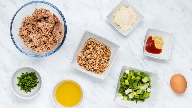 pan-fried tuna patties ingredients 