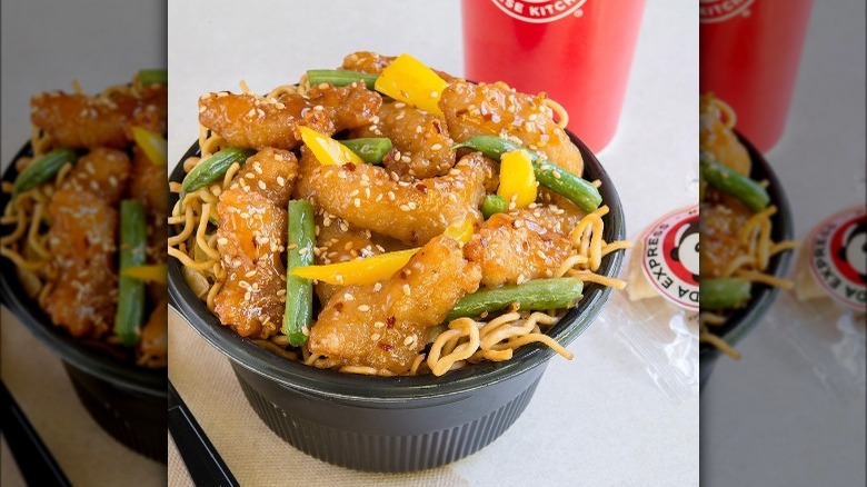 Panda Express honey sesame chicken