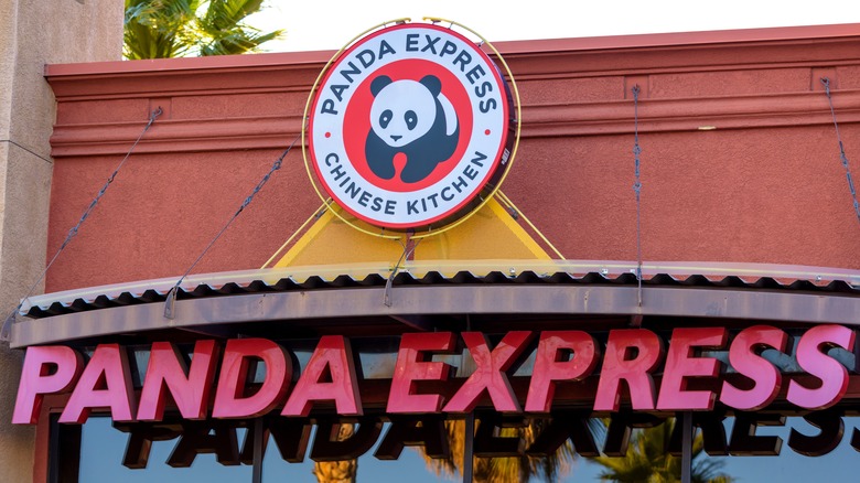 Outside a Panda Express outlet 