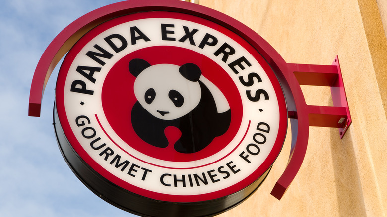 Panda Express restaurant sign