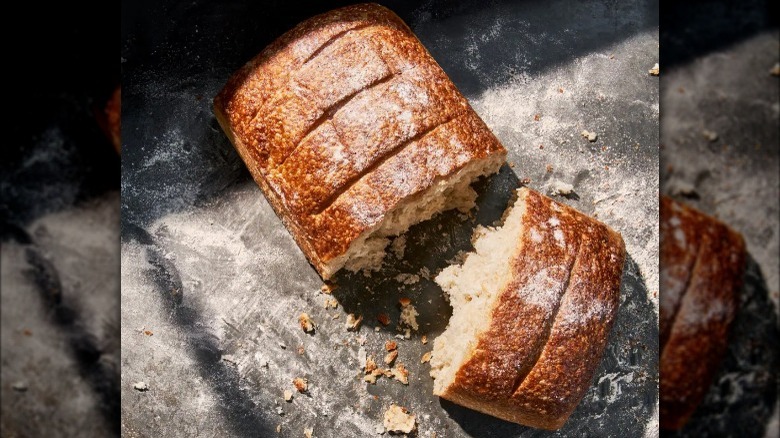 Panera rustic sourdough bread loaf