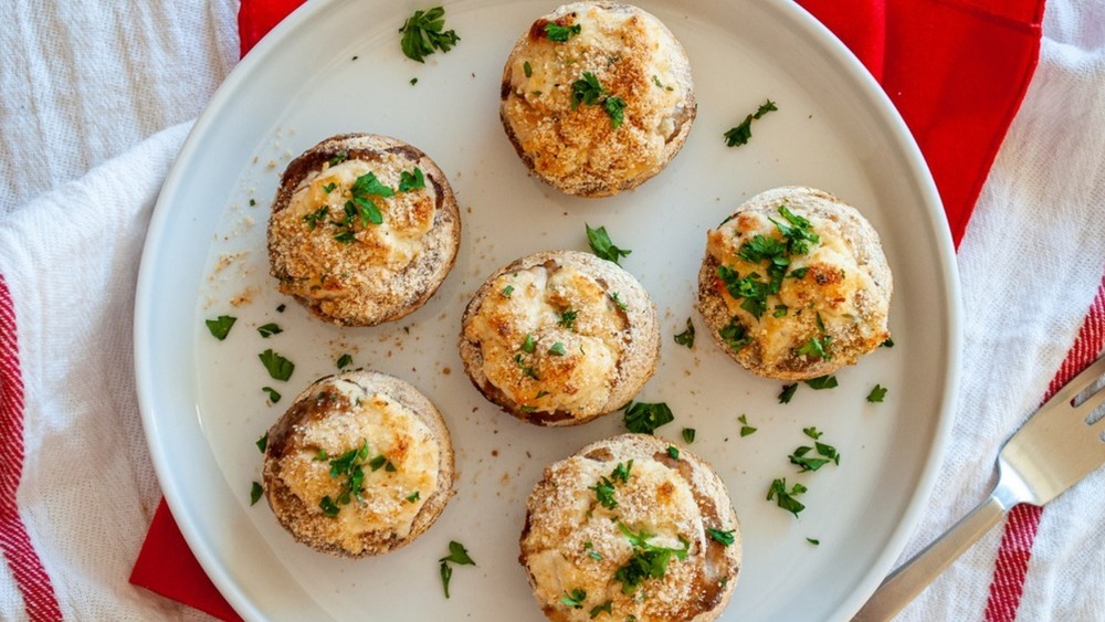 crab stuffed mushrooms