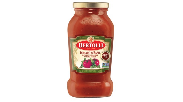 Bertolli tomato and basil sauce