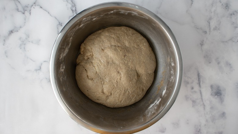 rye dough for crust