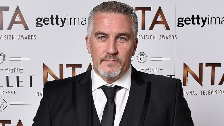 Paul Hollywood in a suit and tie