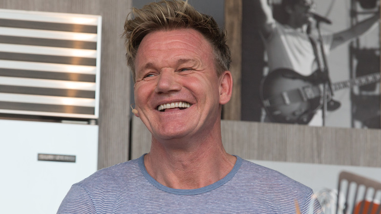 Gordon Ramsay laughing