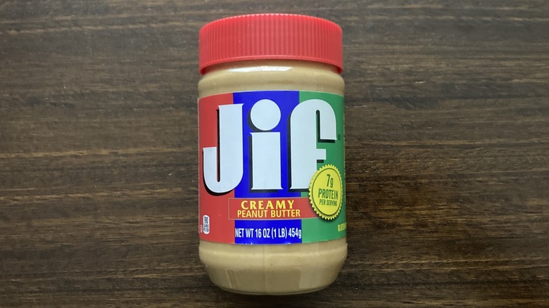 Jif creamy peanut butter