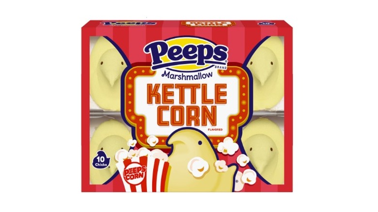 Peeps kettle corn chicks