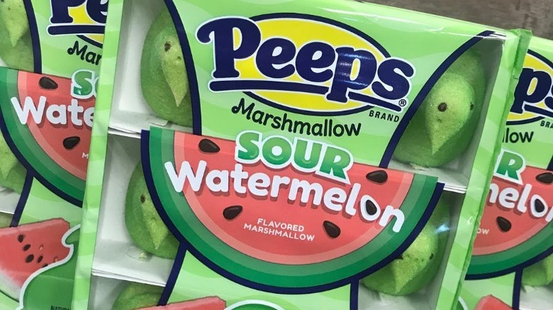 Sour Watermelon Peeps