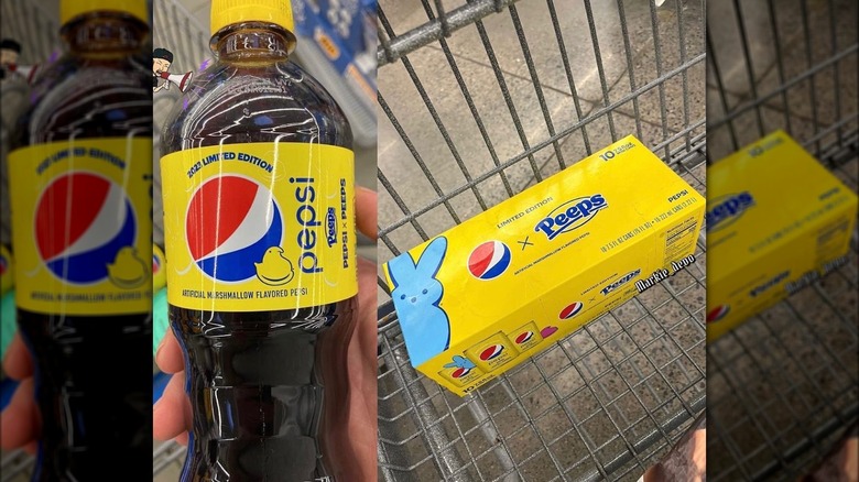 Pepsi x Peeps in shopping cart