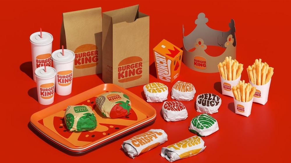 Burger King's new packaging 