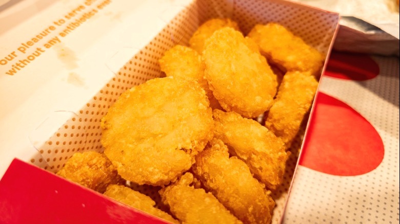 Chick-fil-A chicken nuggets in box