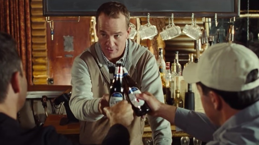 Peyton Manning in Michelob ad