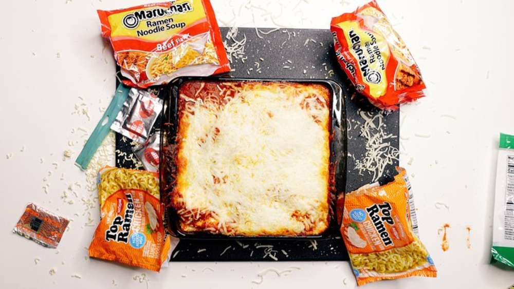 Ivan McCombs' ramen lasagna