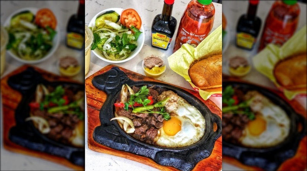 Vietnamese steak cooked with Maggi Seasoning