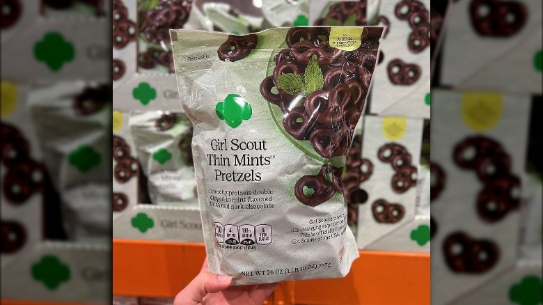 Girl Scout Thin Mints Pretzels