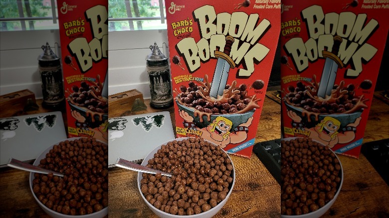 Clash of Clans Barb's Choco Boom Booms cereal