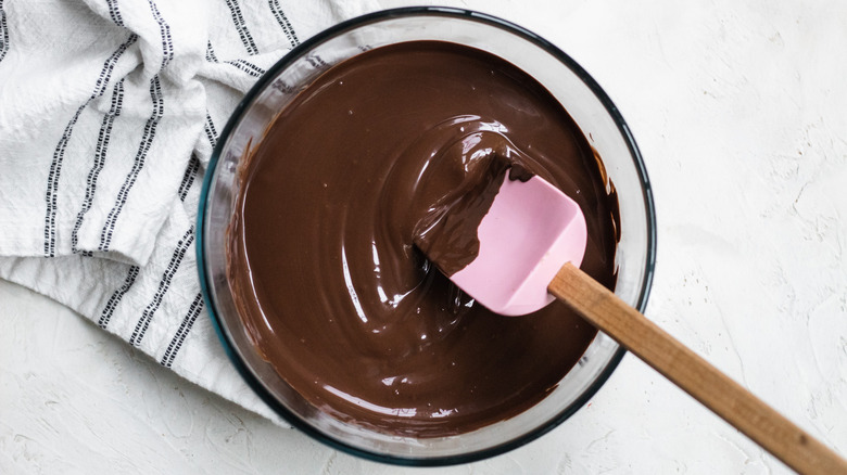 chocolate in a bowl 