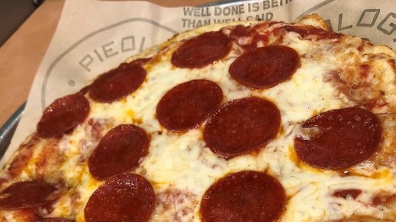 Pieology Pepperoni Pizza