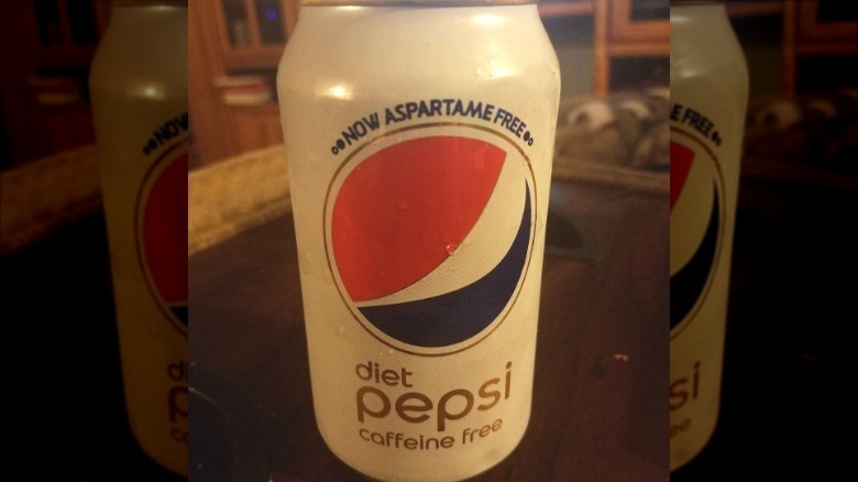 Diet Pepsi Caffeine Free can