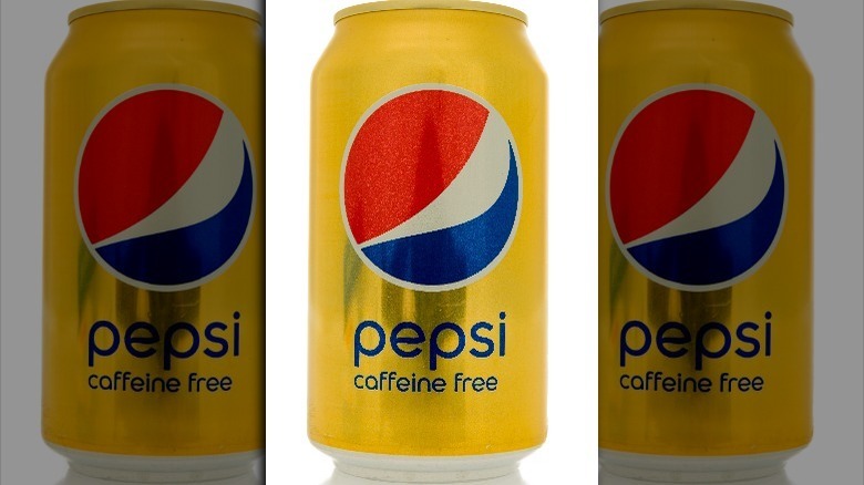 Pepsi Caffeine Free can