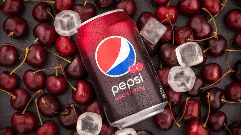 Pepsi Wild Cherry can