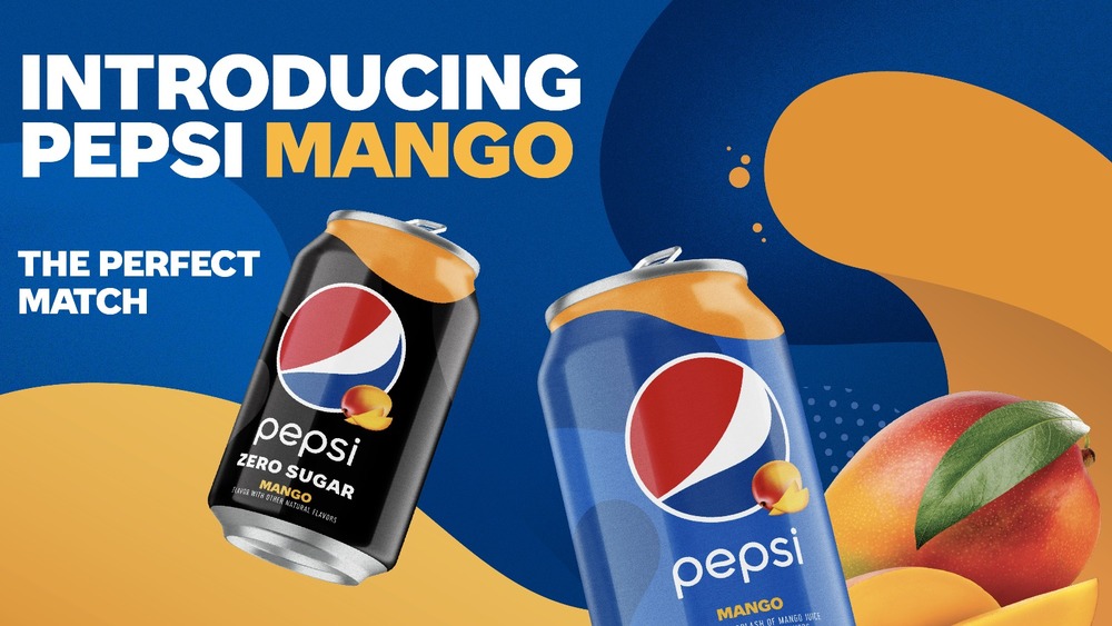 Pepsi's new mango cola