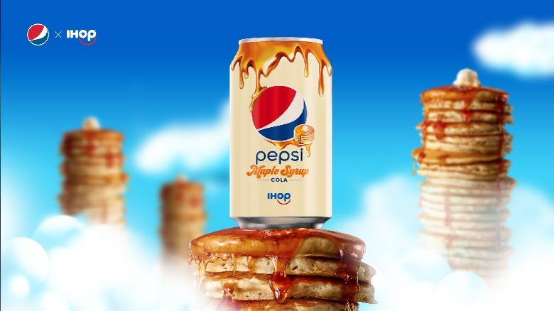 Pepsi and IHOP's cola