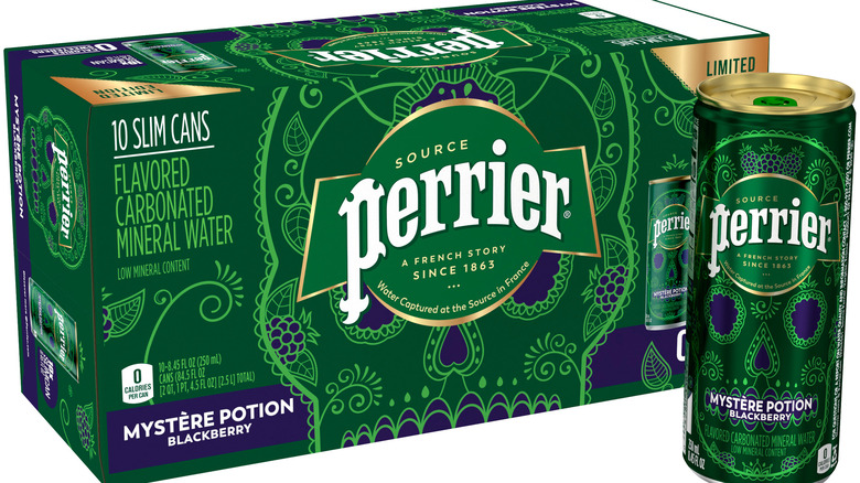 Perrier mystère potion flavor