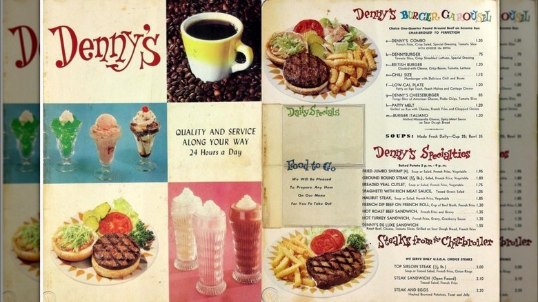 photographic denny's menu