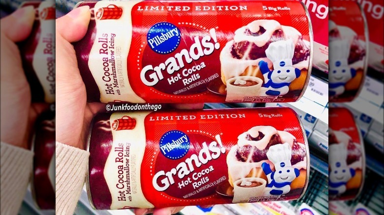 Pillsbury Hot Cocoa Rolls tubes