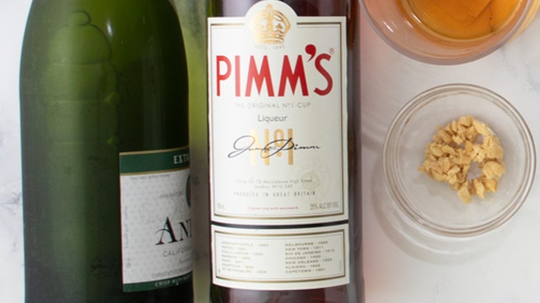 Pimm's No. 1 bottle