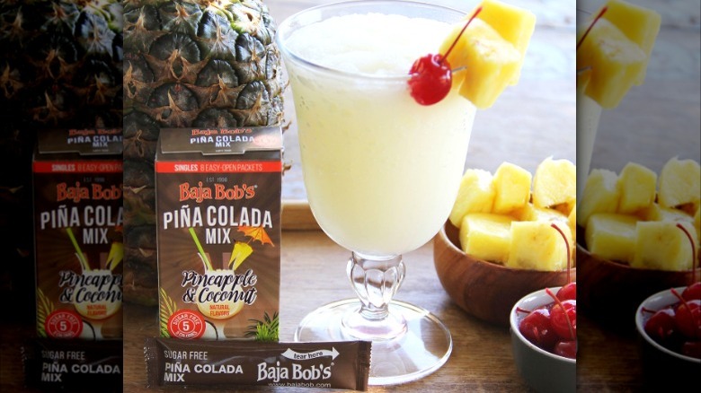 Baja Bobs piña Colada mix