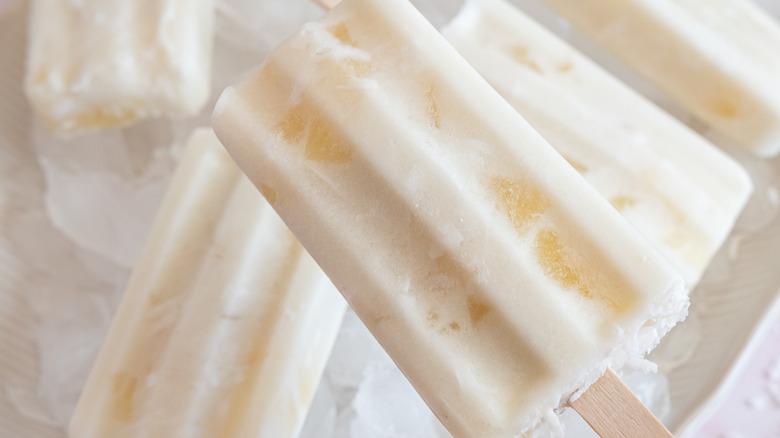 piña colada popsicles