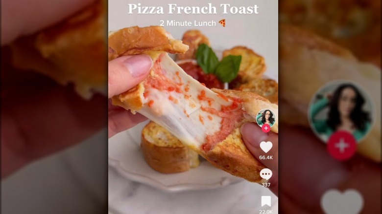 Pizza French Toast TikTok