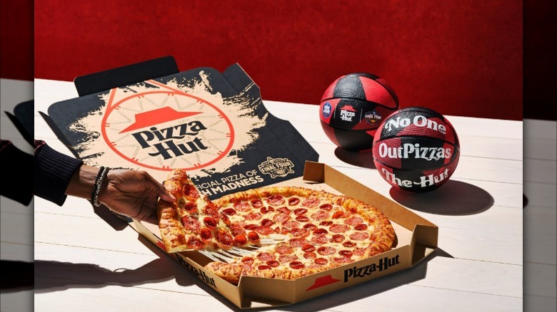 Mini basketball from Pizza Hut