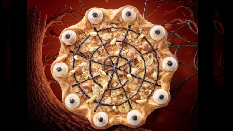 Halloween pizza