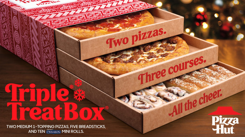 Pizza Hut Triple Treat Box 2022