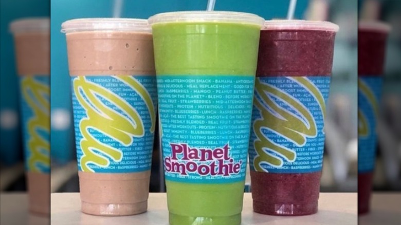 Planet Smoothie's Pina Paradise smoothie
