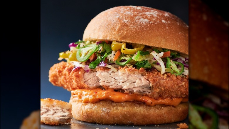 OXO chicken cutlet sandwich