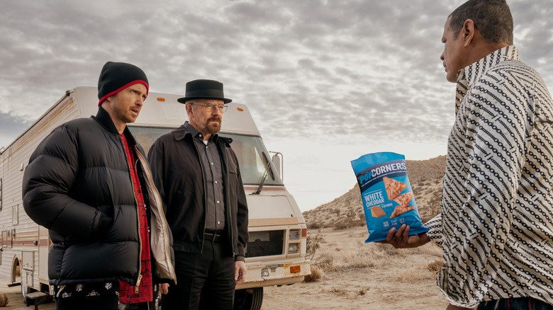 Aaron Paul, Bryan Cranston, and Raymond Cruz