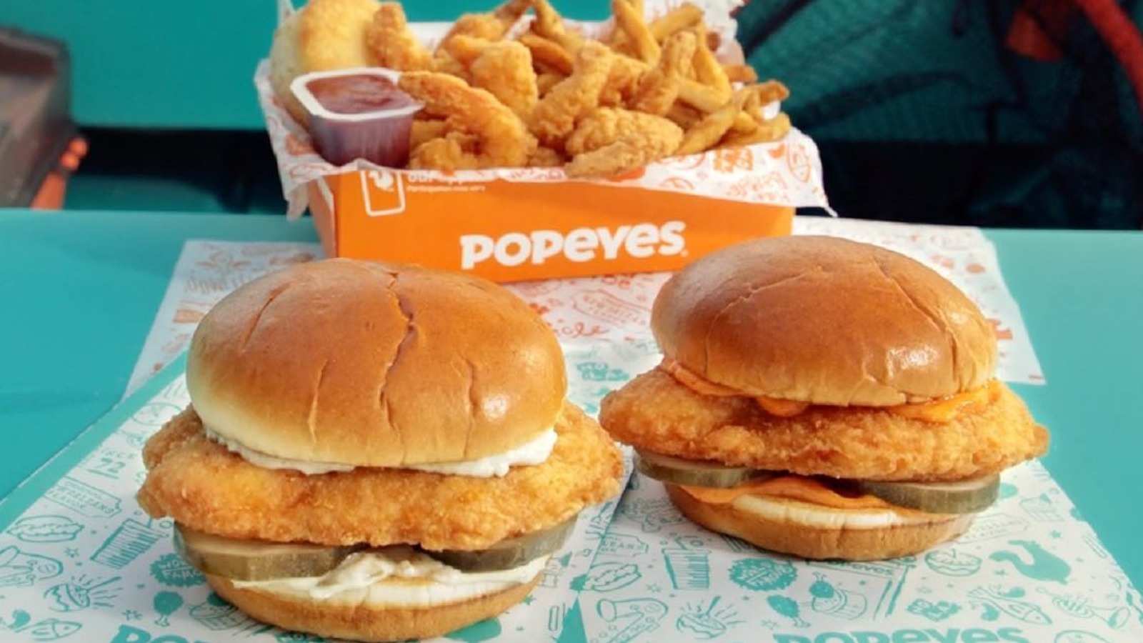 Popeyes Flounder Fish Sandwich Makes A Limited Time Return